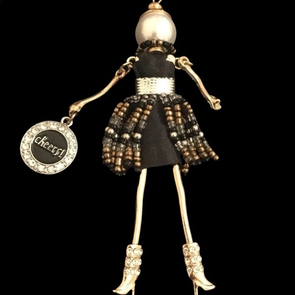Party Girl Keychain